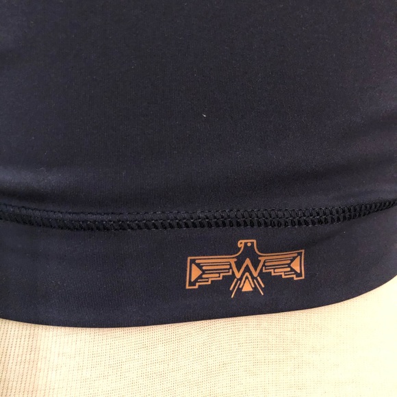 NWT WARRIOR by Danica Patrick Yoga/Athleisure CropTop w/Built-In Bra size XSMALL - Picture 3 of 4